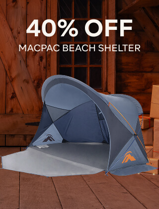 40% OFF MACPAC BEACH SHELTER