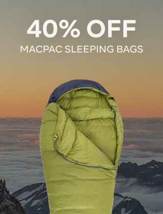 40% OFF MACPAC SLEEPING BAGS